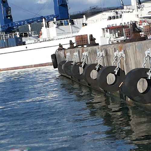 τελευταία εταιρεία περί Μαύρα κυλινδρικά θαλάσσια φτερούγα ανθεκτικά φτερούγα για υψηλή επίπτωση και χαμηλή συντήρηση