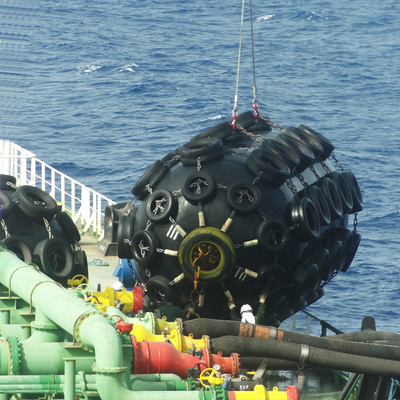πνευματικό λαστιχένιο κιγκλίδωμα 2.0*3.5M 80kPa Yokohama που επιπλέει για το σκάφος - - σκάφος