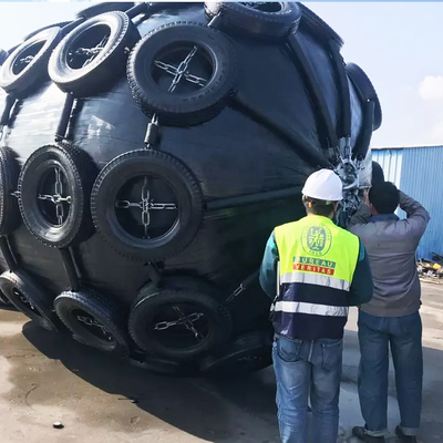 πνευματικό λαστιχένιο κιγκλίδωμα 2.0*3.5M 80kPa Yokohama που επιπλέει για το σκάφος - - σκάφος