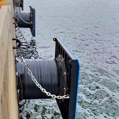 Λαστιχένια ένδυση κιγκλιδωμάτων 1600H κυττάρων πιστοποιητικών ABS - ανθεκτική προστασία αποβαθρών λιμενοβραχιόνων σκαφών