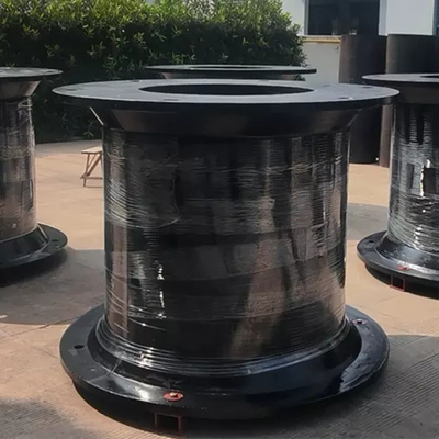 PIANC 2002 Marine Mooring Cell Rubber Fender Προφυλακτήρας με Ατσάλινο Μπροστινό Πλαίσιο