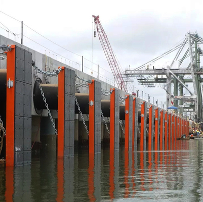 PIANC 2002 Marine Mooring Cell Rubber Fender Προφυλακτήρας με Ατσάλινο Μπροστινό Πλαίσιο