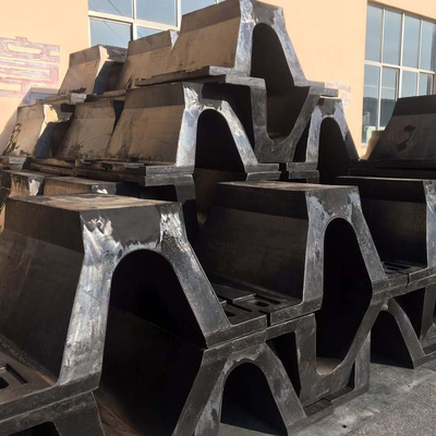 Β τύπων θαλάσσιο φυσικό λάστιχο 500h κιγκλιδωμάτων αψίδων λαστιχένιο για την προσόρμιση