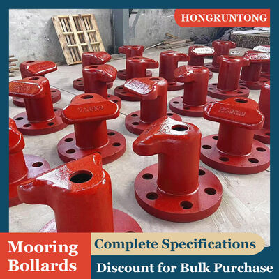 Dock Bollards Easy Installation Marine Grade Steel Long Service Life