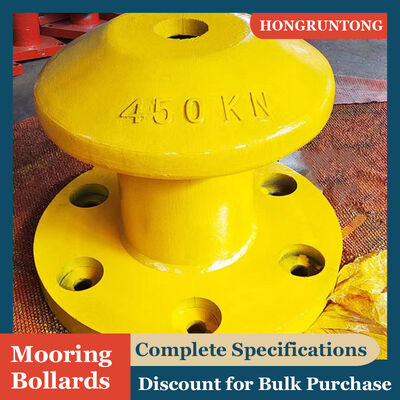 Harbor Bollards Shock Resistant Structure Low Maintenance Required Weather Proof Design