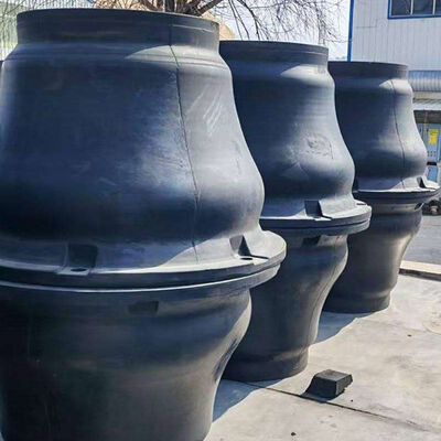 Λαστιχένια φτερά κώνων που απορροφούν τους κραδασμούς βαρέως τύπου, ανθεκτικά στη φθορά για προστασία θαλάσσιας αποβάθρας