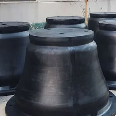Ευέλικτοι ανθεκτικοί στη θολή αλάτι, χαμηλού κόστους συντήρησης Κωνικά ελαστικά φεντέρ για ναυτικές αποβάθρες