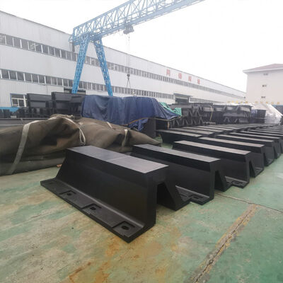 V Type Fender Marine Rubber Fender με υψηλή αντοχή σε κρούση, μεγάλη διάρκεια ζωής και εύκολη εγκατάσταση