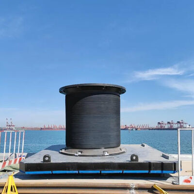 Shock Absorbing Anti Aging Natural Rubber Cell Rubber Fender for Marine and Dock Applications